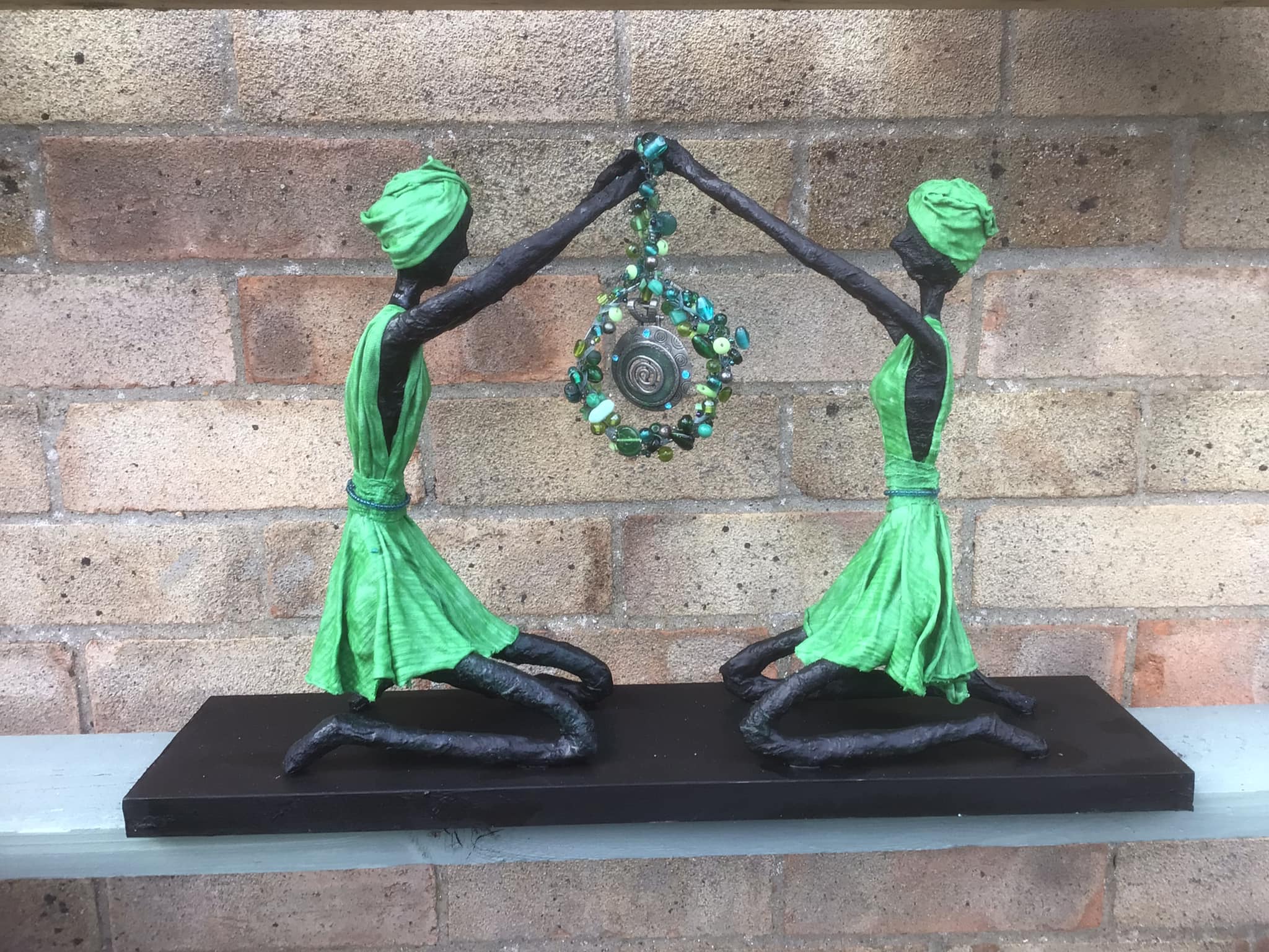 Model Ladies Holding Display