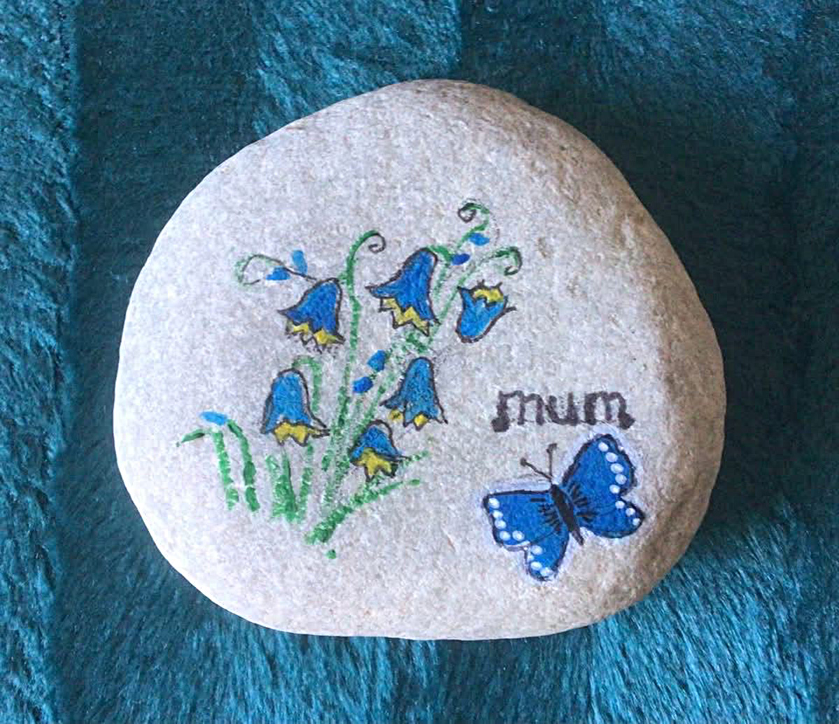 Pebble Memorial Pebble, Memorial Pebble Example