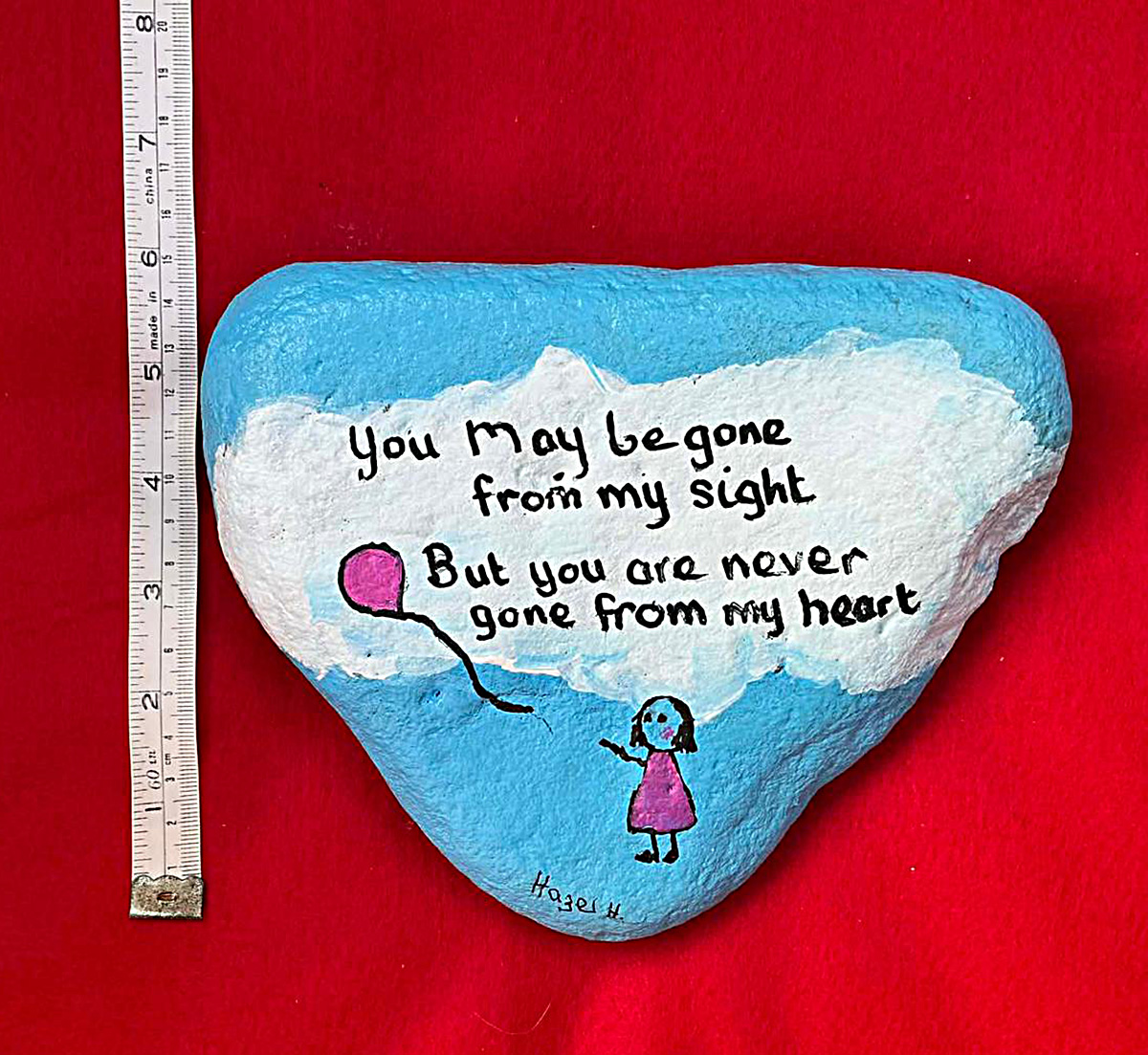 Pebble Message With Baloon