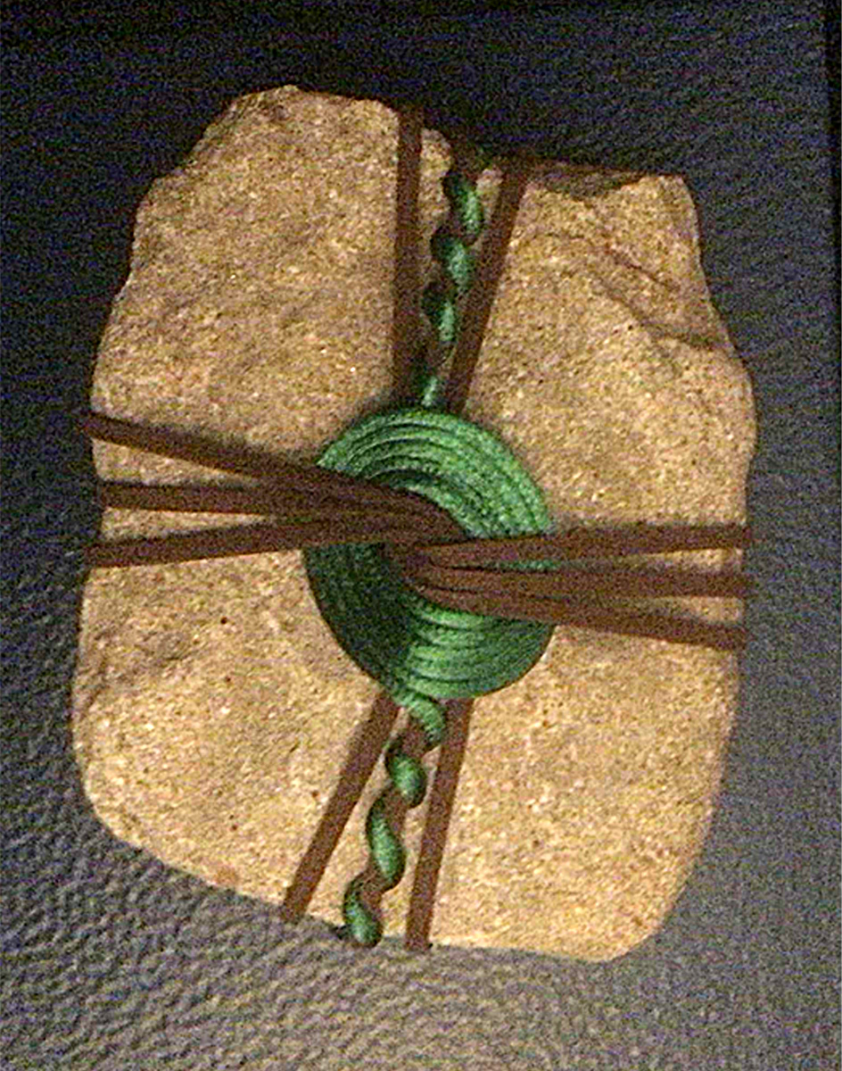 Pebble Wrapped Pebble, Wrapped Pebble